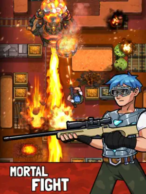 Brave Soldier : Topdown-1